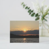 Sonnenuntergang im Codorus Staat Park Postkarte (Stehend Vorderseite)