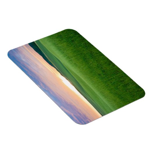 Sonnenuntergang im Foto der Toskana Magnet (Rechte Seite)