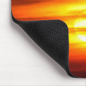 Sonnenuntergang im Herbst Mousepad (Ecke)
