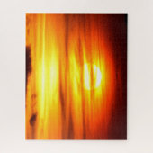 Sonnenuntergang im Herbst Puzzle (Vertikal)