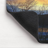 Sonnenuntergang im Hudson-Tal Mousepad (Ecke)