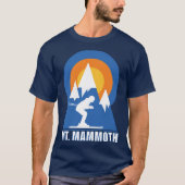Sonnenuntergang im Mammoth Mountain T-Shirt (Vorderseite)