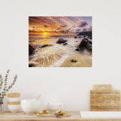 Sonnenuntergang im Motion Poster (Küche)