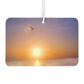 Sonnenuntergang im Ozean Autolufterfrischer (Rückseite)