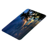 Sonnenuntergang im Paradies Premium Flexi Magnet (Linke Seite)