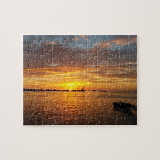 Sonnenuntergang im Paradies Puzzle (Horizontal)