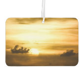 Sonnenuntergang im Pazifik Autolufterfrischer (Rückseite)