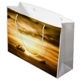 Sonnenuntergang im Pazifik Große Geschenktüte