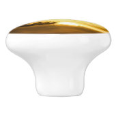 Sonnenuntergang im Pazifik Keramikknauf (Seitenansicht)