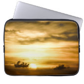 Sonnenuntergang im Pazifik Laptopschutzhülle (Vorderseite)