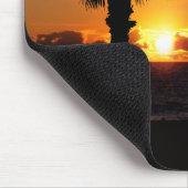 Sonnenuntergang im Pazifischen Ozean Mousepad (Ecke)