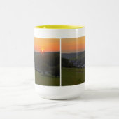 Sonnenuntergang im Siegerland, Gernsdorf 444 ml Tasse (Zentrum)