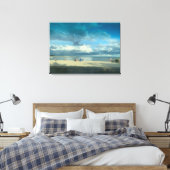 Sonnenuntergang im Sommer, Cape Cod Beach Canvas P Leinwanddruck (Insitu (Schlafzimmer))