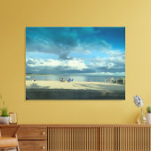 Sonnenuntergang im Sommer, Cape Cod Beach Canvas P Leinwanddruck (Insitu (Wohnzimmer))