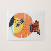 Sonnenuntergang im Sommer. Puzzle (Horizontal)
