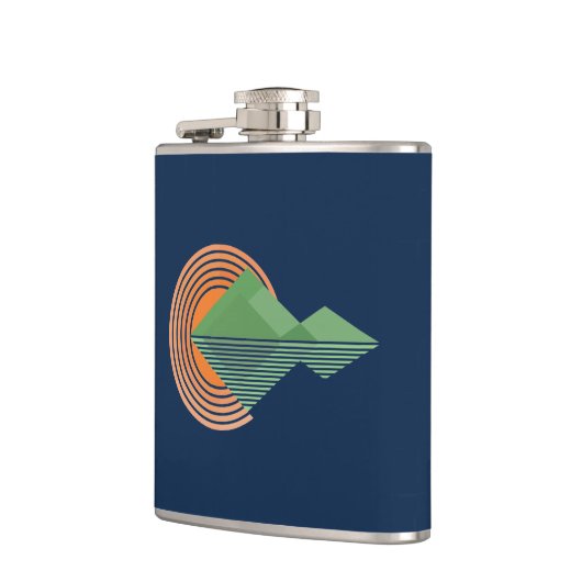 Sonnenuntergang im Tal Flachmann (Links)