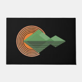 Sonnenuntergang im Tal Fußmatte (Vorderseite)