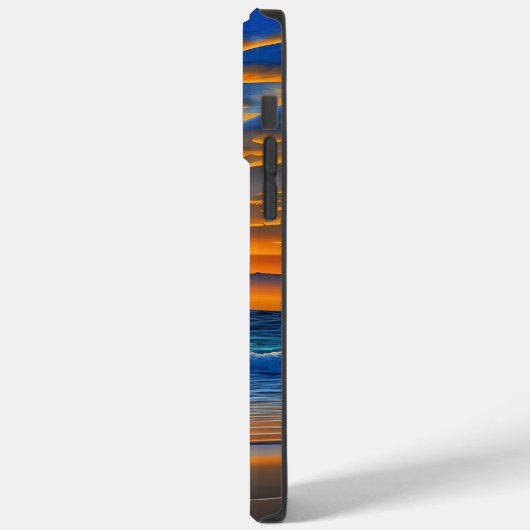 Sonnenuntergang im tropischen Meer Case-Mate iPhone Hülle (Rückseite / Links)