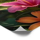 Sonnenuntergang im tropischen Paradies - Entspannu Poster (Ecke)