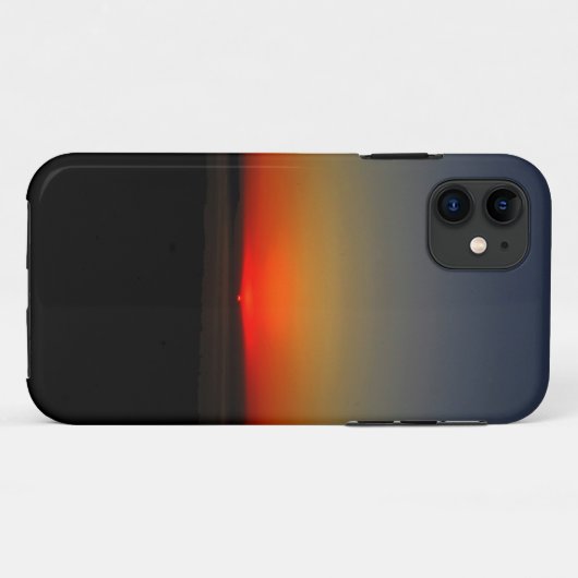 Sonnenuntergang im Wasser Case-Mate iPhone Hülle (Rückseite (Horizontal))