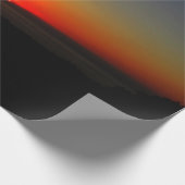 Sonnenuntergang im Wasser Geschenkpapier (Ecke)