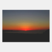 Sonnenuntergang im Wasser Geschenkpapier Set (Vorderseite 2)