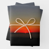 Sonnenuntergang im Wasser Geschenkpapier Set (Beispiel)