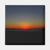 Sonnenuntergang im Wasser Magnet (Vorne)