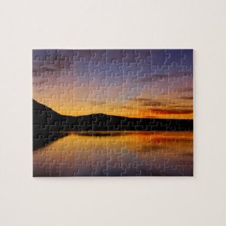 Sonnenuntergang im WestFoto-schwierigen Puzzle