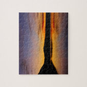 Sonnenuntergang im WestFoto-schwierigen Puzzle (Vertikal)