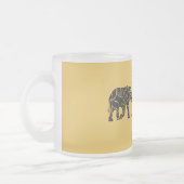 Sonnenuntergang in Afrika Mattglastasse (Links)