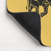 Sonnenuntergang in Afrika Mousepad (Ecke)