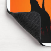 Sonnenuntergang in Afrika Mousepad (Ecke)