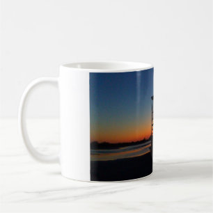 Sonnenuntergang in aller Ruhe Kaffeetasse