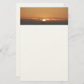 Sonnenuntergang in Antigua I Seascape Fotografy Briefpapier (Vorne/Hinten)