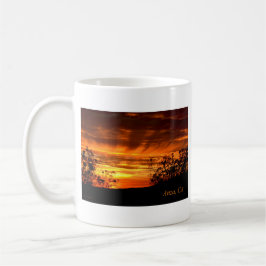 Sonnenuntergang in Anza California Tasse
