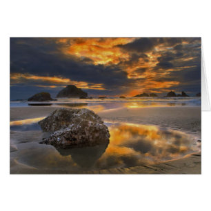 Sonnenuntergang in Bandon, Oregon