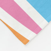 Sonnenuntergang in Barrel Wave Fleecedecke (Ecke)