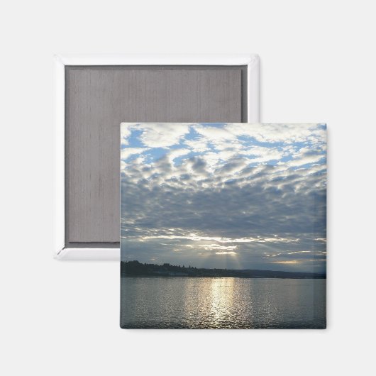 Sonnenuntergang in British Columbia Canadian Seasc Magnet (Vorderseite/Rückseite)