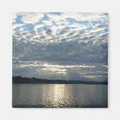 Sonnenuntergang in British Columbia Canadian Seasc Magnet (Vorne)