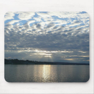 Sonnenuntergang in British Columbia Canadian Seasc Mousepad