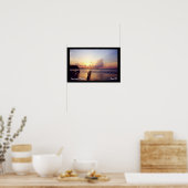 Sonnenuntergang in Cancun-Poster Poster (Küche)