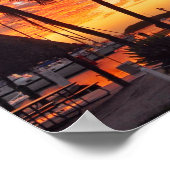 Sonnenuntergang in den Florida Keys Poster (Ecke)