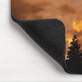Sonnenuntergang in den Sierras Mousepad (Ecke)