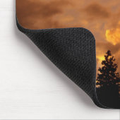 Sonnenuntergang in den Sierras - Mousepad (Ecke)