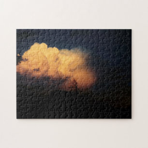 Sonnenuntergang in den Wolken Puzzle