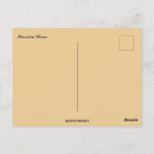 Sonnenuntergang in der China Postkarte (Rückseite)