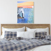 Sonnenuntergang in der französischen Leinwand (Insitu (Schlafzimmer))