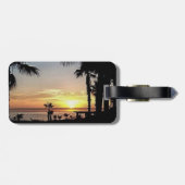 Sonnenuntergang in der Kabine Gepäckanhänger (Rückseite horizontal)