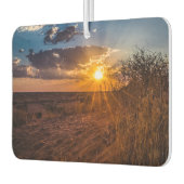 Sonnenuntergang in der Kalahari-Wüste, Namibia Autolufterfrischer (Links)